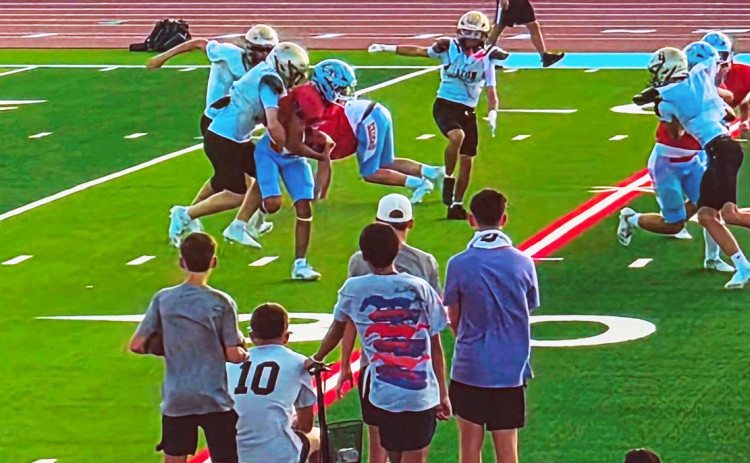 FIRST SCRIMMAGE