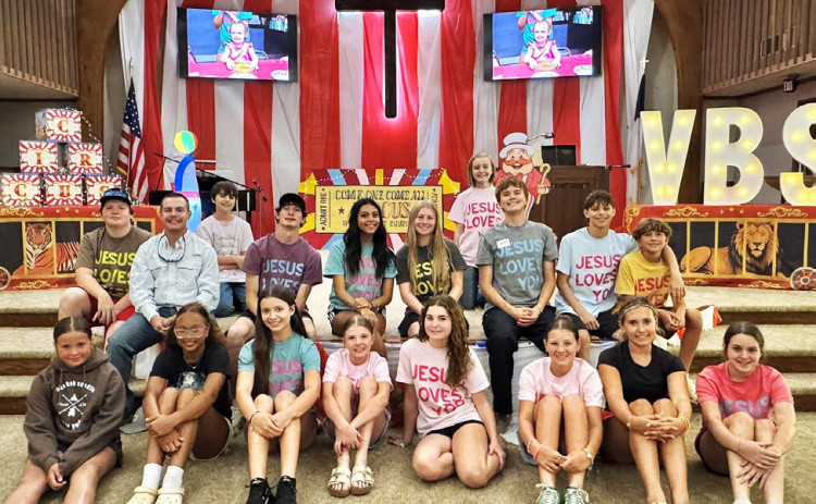 Spur Methodist wrapped up their Vacation Bible School last week under the“big tent.” | COURTESY PHOTO