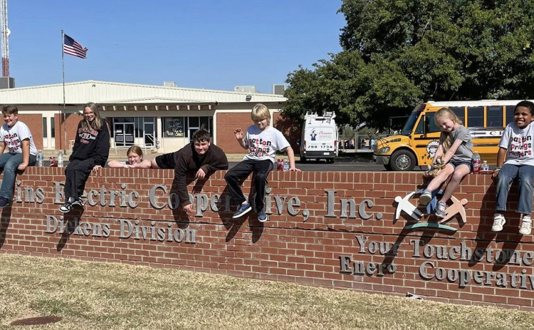 Patton Springs elementary students took a field trip to Spur last week for a safety demonstration hosted by South Plains Electric Cooperative. | COURTESY PHOTOS