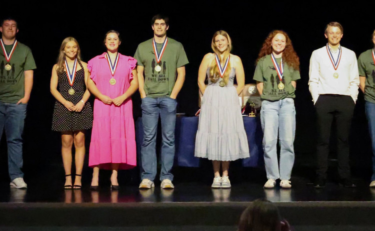 JAYTON ONE ACT PLAY HONORS