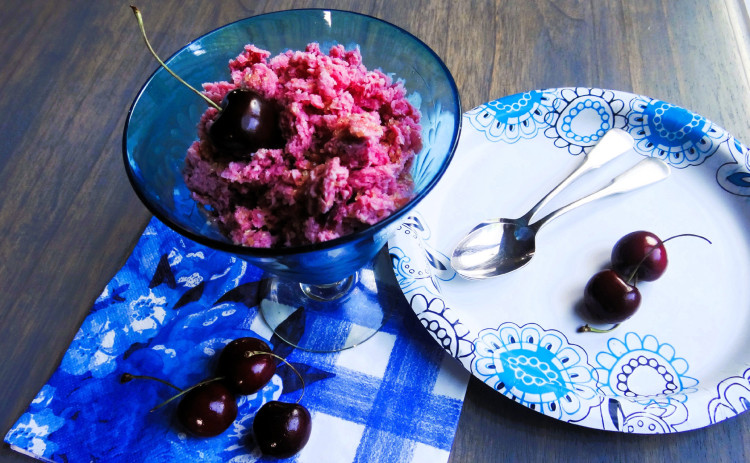 MANY VERSIONS OF GRANITAS typically made by adding sugar to fruit juice, coffee, or other beverages and pouring the mixture into a baking dish to begin the freezing process. | ANGELINA LaRUE PHOTO