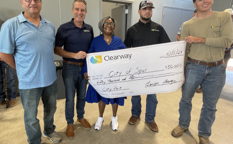 $50K FOR SPUR PARK