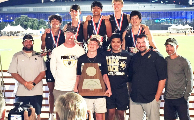 STATE RUNNERS-UP The Jayton Jaybirds claimed the 1A State Runners-up slot at the State track meet in the boys team standings, capping off an outstanding athletic season. | COURTESY PHOTO