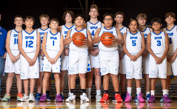 SPUR JUNIOR HIGH BASKETBALL TEAMS DISTRICT CHAMPIONS