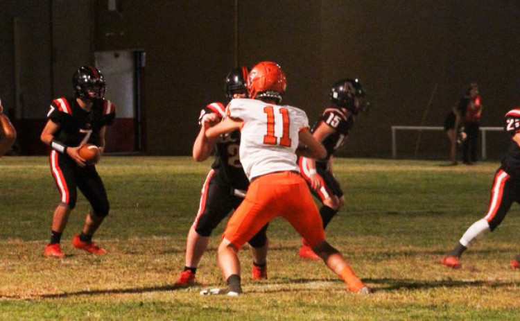 PATTON FALLS The Patton Springs Rangers fell to the undefeated-in-district Paducah Dragons 58-0 at home Thursday night. | COURTESY PHOTO