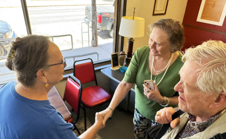 TUMBLEWEED ROLLS into West Texas last week to gather stories from four interview subjects: Barbara Brannon, Vicki Glass Diggs, DeannRobertsand(notpictured)EricSwenson. | THETEXASSPUR