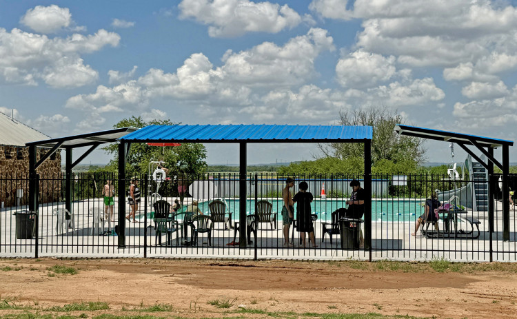 JUMP IN! A plethora of family-friendly activities are slated for Saturday, May 30, in Spur’s Swenson Park. The pool will be open for May 30 festivities. | TEXAS SPUR
