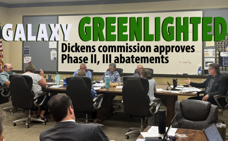 DICKENS COUNTY presented negotiated agreements for county commissioners’ consideration following a public hearing Sept. 14. | TEXAS SPUR