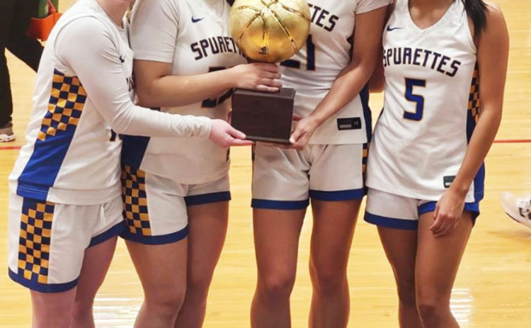 TABC ACADEMIC ALL-STATE Congratulations go to Spur basketball players Erin McGalliard, Addison Fulmer, Kimberlee Segura and Olivia Ortiz on making the TABC Academic All-State Team. | COURTESY PHOTO