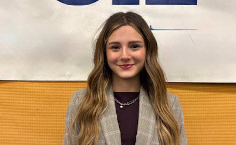 For the first time in ten years, Spur High School has a student competing in Austin at the UIL Congressional Debate Meet. Junior Saegan Molina, daughter of Audra and Joe Molina, will speak Jan. 7 on the University of Texas campus. Should she advance to finals, Saegan will be competing at the Texas State Capitol Jan. 8. Myles Hammack is coach for the Spur speech and debate team. | SUE JANE SULLIVAN