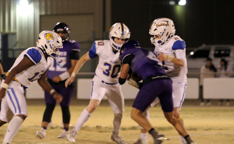Spur exchange student scores his first points in American football game