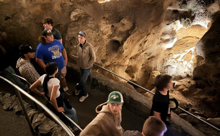 FIELDTRIP Spur’s Gifted and Talented secondary students enjoyed an unforgettable day of exploring Carlsbad Caverns National Park, discovering one of the most unique underground landscapes. | COURTESY PHOTOS
