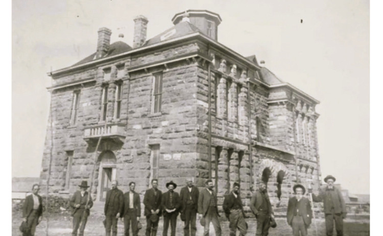 Historic century-old courthouses of the Texas South Plains