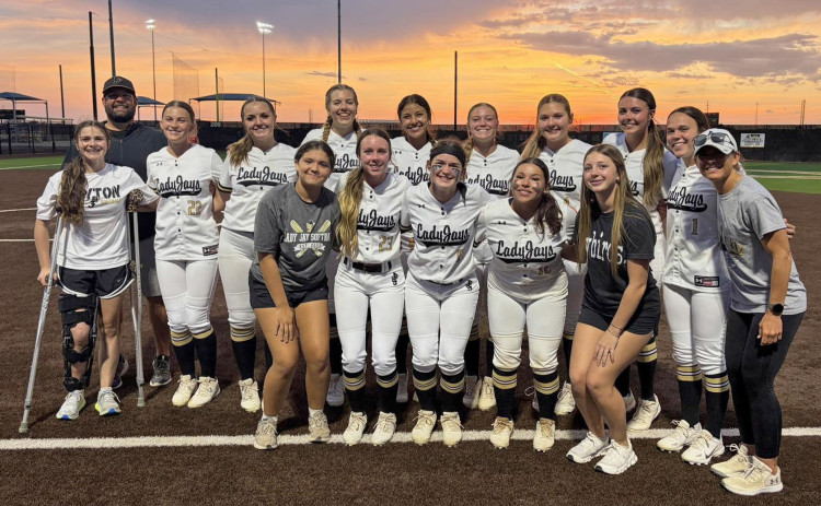 HISTORIC FIRST For the first time in school history, Jayton has a varsity girls softball team headed to the playoffs. The Lady Jays will face Cross Plains Friday, April 24. | COURTESY PHOTO