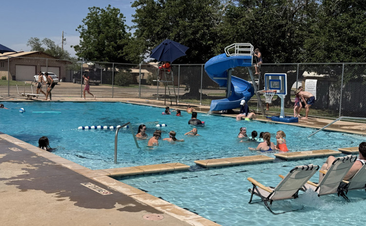 NOW OPEN The Jayton pool opened last Friday. Its hours of operation will be Tuesday through Saturday 1 to 6 p.m. and Sunday 2 to 6 p.m. | STEPHANIE ALLEN