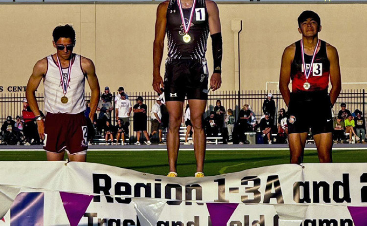 STATE QUALIFIER Congratulations go to Sean Stanaland, 800m regional track champion and a State qualifier. | COURTESY PHOTO