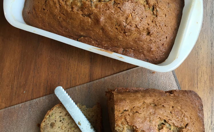 ZUCCHINI BREAD If your friends or neighbors are bringing you zucchini from their gardens, try this spicy bread recipe using the vegetable. | ANGELINA LA RUE PHOTO