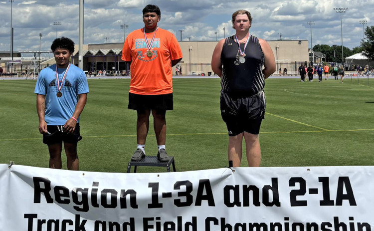 STATE QUALIFIER Congratulations go to Jayton’s Garrison Allen, regional runner-up and State qualifier in the shot put. | COURTESY PHOTO