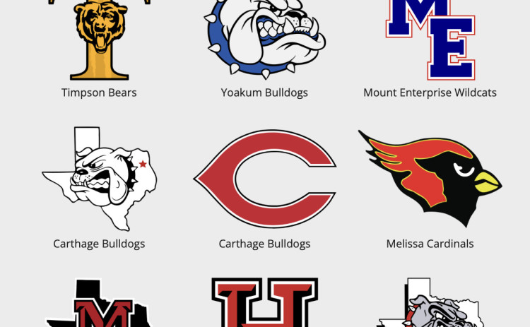 LOOKINGFORLOGOS TheTexas High School Logo Project in 2018 launched an online database of high-quality files for Texas high school sports logos. | COURTESY PHOTO