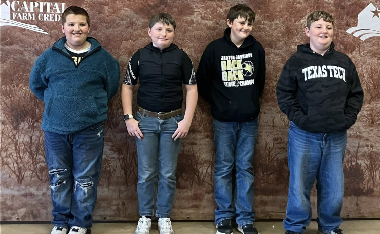 The Kent County 4-H Food Challenge teams both did well at the San Angelo Stock Show; the Intermediate team placed 3rd and the Junior team placed 5th. | COURTESY PHOTOS